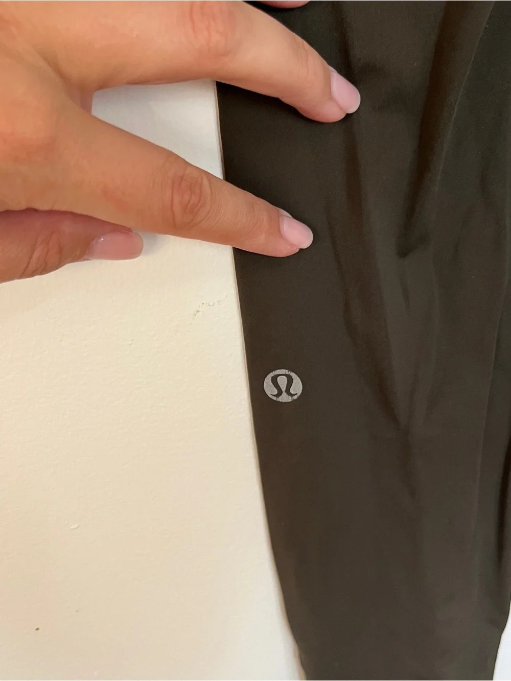 Lululemon Fast & Free Army Green Cropped Legging Size 2